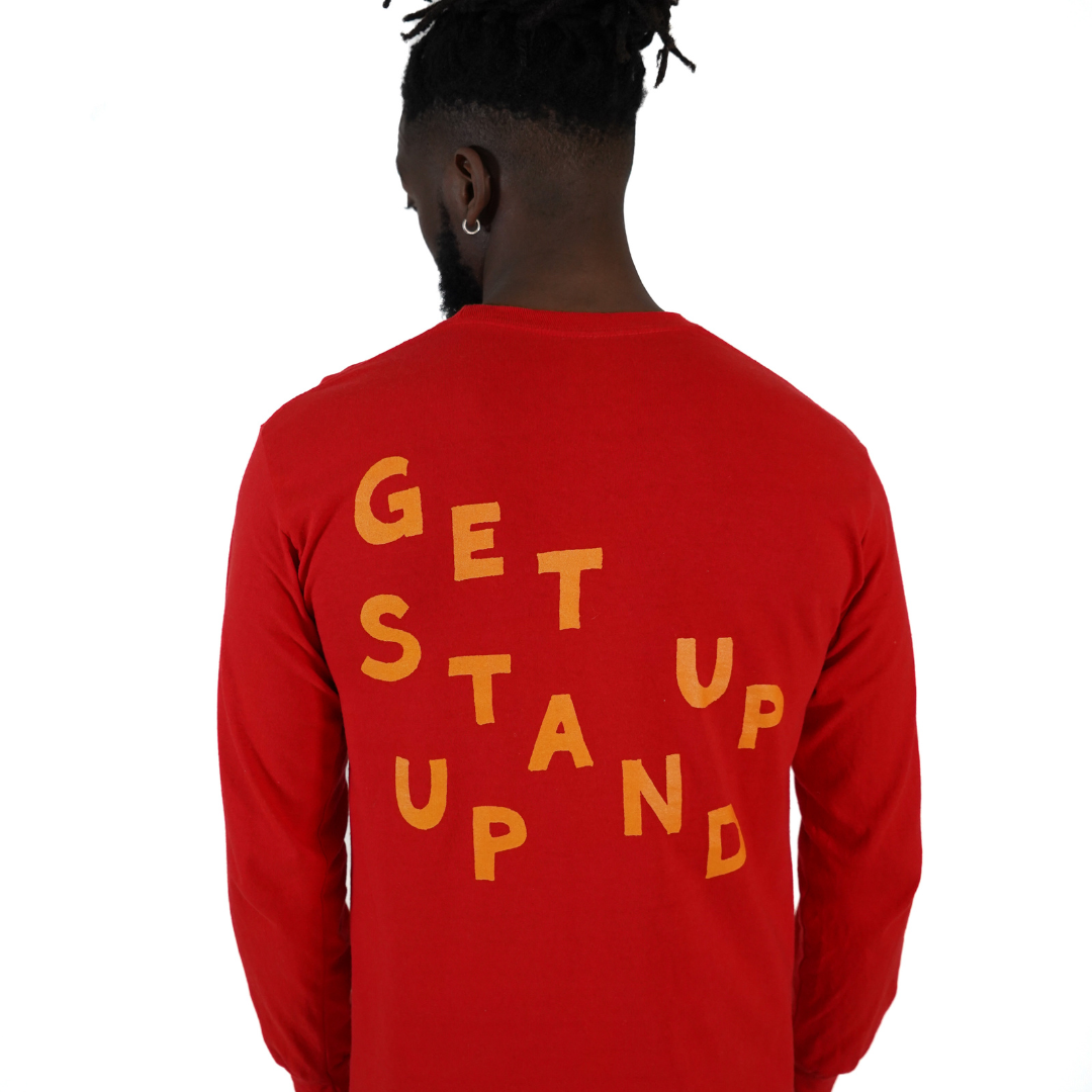 Get Up Stand Up Long Sleeve T-Shirt - Marley Coffee | Marley Coffee EU